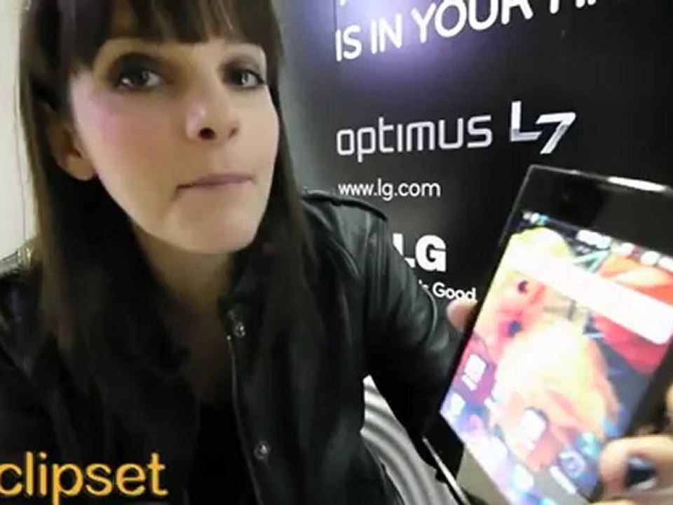 LG Optimus Vu #Videorama #MWC