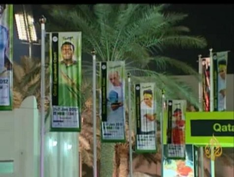الدور الثاني من بطولة قطر المفتوحة للتنس