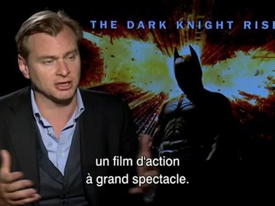 The Dark Knight Rises / Interview Christopher Nolan