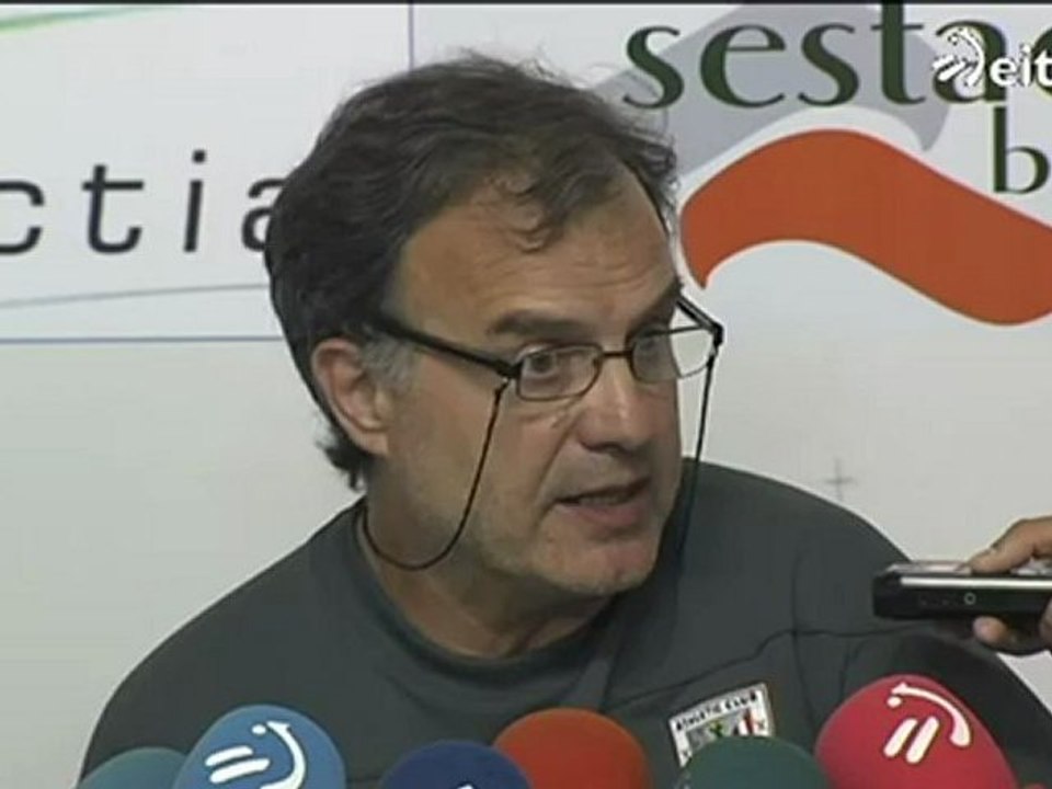 Sestao River 2 - Athletic Club 1: Rueda de prensa de Marcelo Bielsa