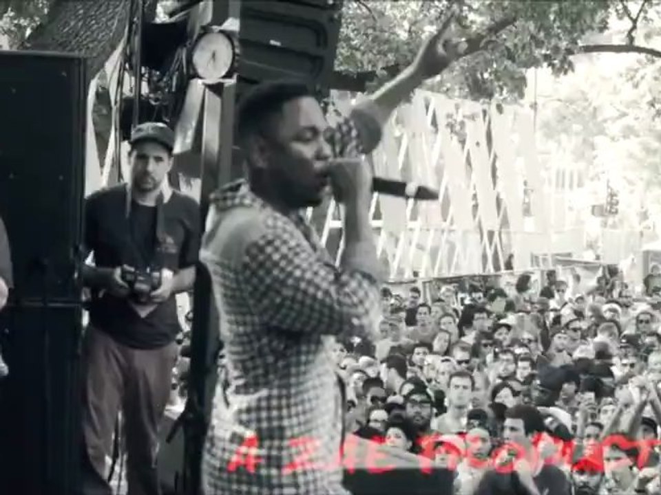 Kendrick Lamar & Lady Gaga "The Recipe" Live @ "Pitchfork" Festival, Union Park, Chicago, IL, 07-13-2012 Pt.2