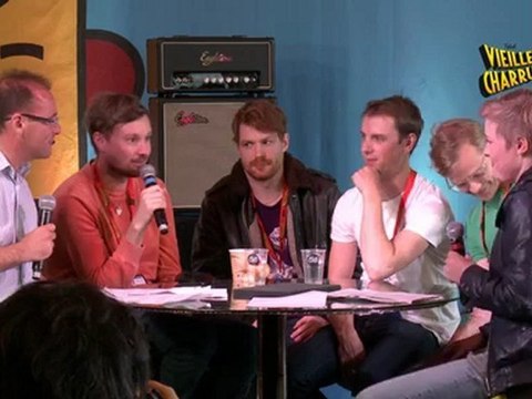 Vieilles Charrues 2012: conférence de presse de Django
