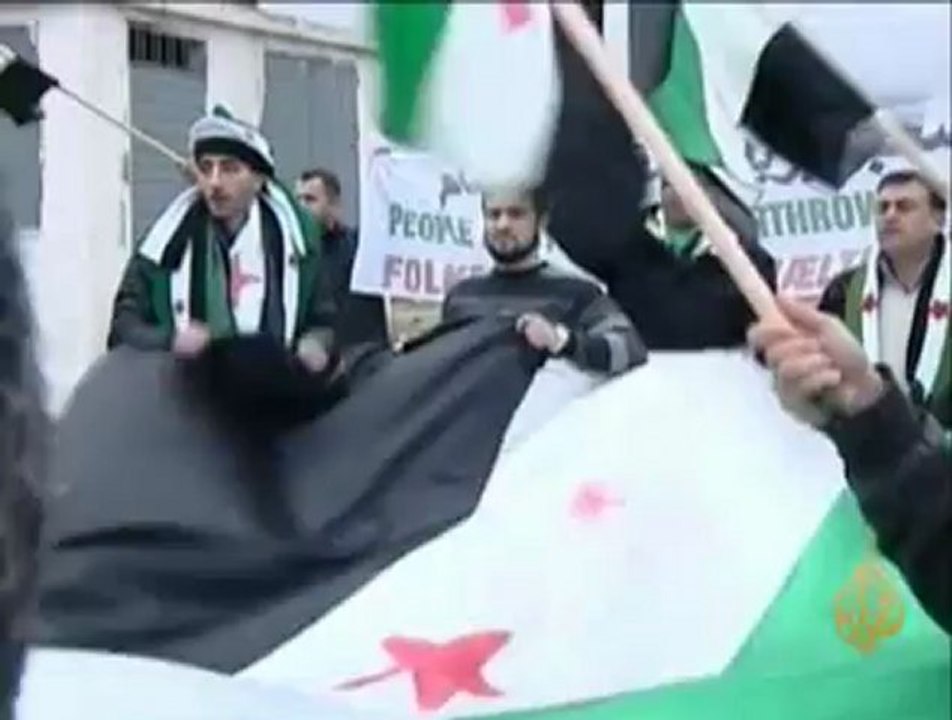 دمشق تمنع قافلة الحرية من العبور