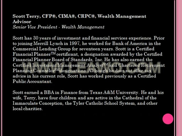 The LMT Wealth Management Group - Merrill Lynch Financial Advisor