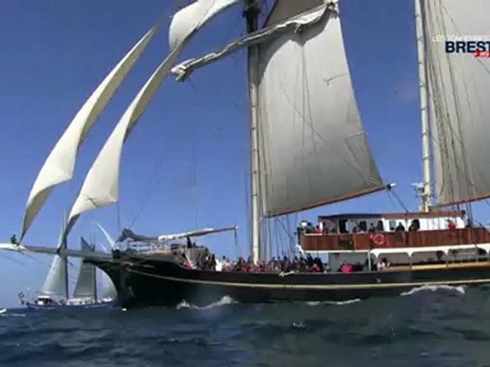 Les Tonnerres de Brest 2012 : Dans l'écume des vieux gréements