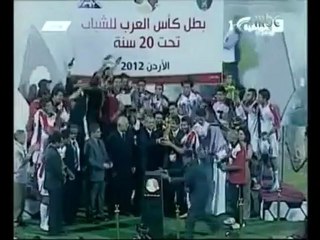 Podium Tunisie Championne Arabe  U20