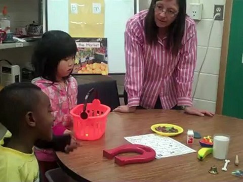 Guided Reading Lesson, Text Level A, ESOL Kindergarten Children