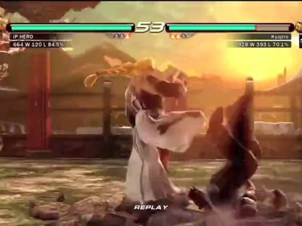 Tekken 6 Ranked Match Bryan vs Kazuya