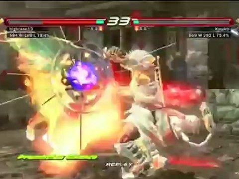 Tekken 6 Ranked Match Yoshimitsu vs Asuka