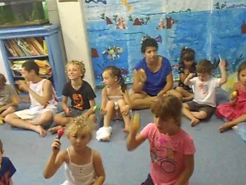 Sous la houlette de Sébastien les instruments à percussion