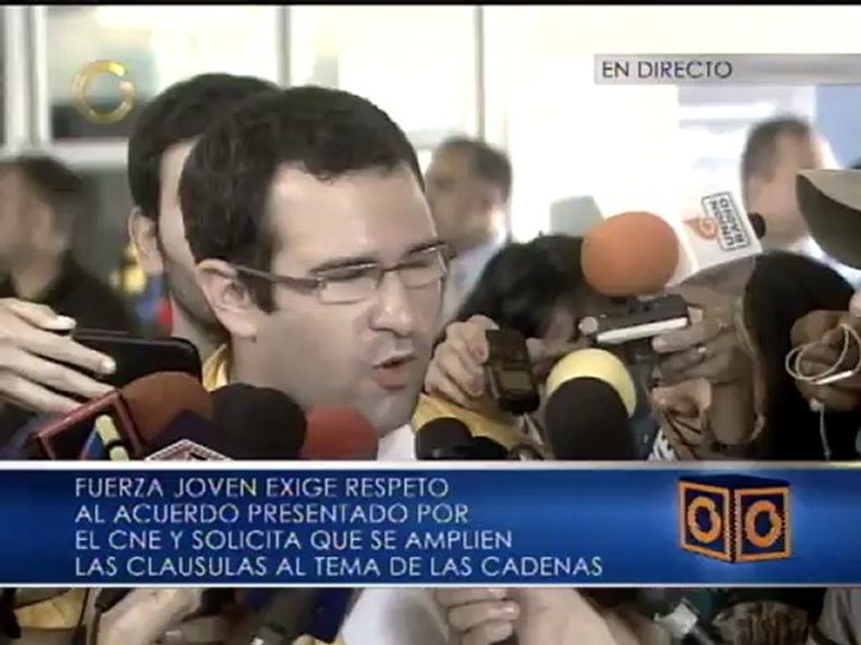 Fuerza Joven exige ante el CNE que cesen las ca...