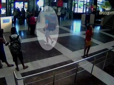 CCTV footage: Video of suspected suicide bomber in Bulgaria