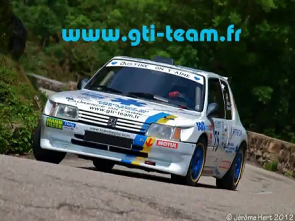 Manche de course 1 - Course de côte de Sewen - 2012