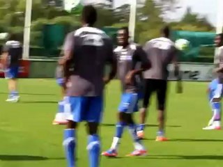 AJ Auxerre : entrainement du 19 juillet 2012