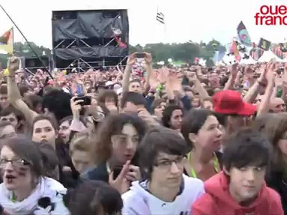 Vieilles Charrues 2012- Zebda met le feu