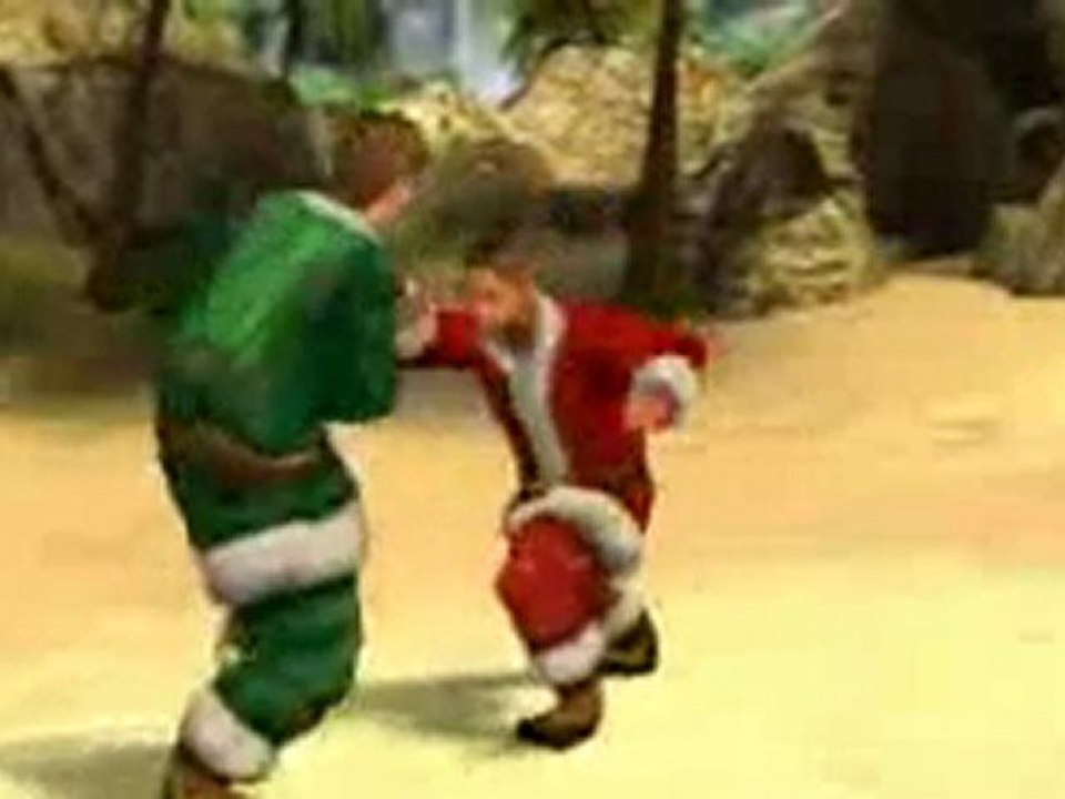 pere noel vert vs pere noel rouge
