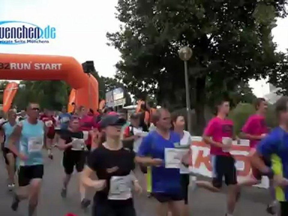 b2run München 2012 Start Hauptfeld, Teil 1