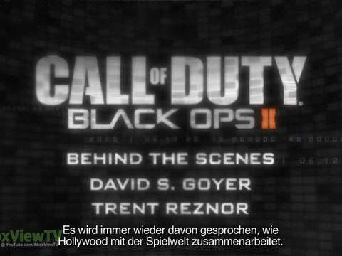 Call of Duty BLACK OPS 2 | Hinter den Kulissen Hollywood (Deutsch) 2012 | HD