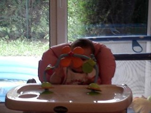 Dans ma chaise haute