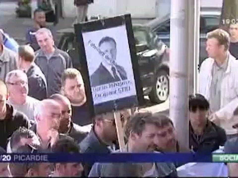 France 3 Picardie-19-20-Reprise de l'entreprise Still à Montataire-19 juillet 2012