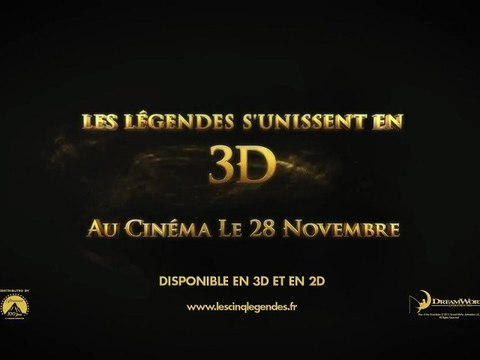 Les Cinq Légendes (Rise of the Guardians) - Bande-Annonce / Trailer #2 [VOST|HD]