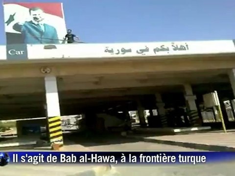 Syrie:les rebelles contrôlent un poste-frontière avec la Turquie