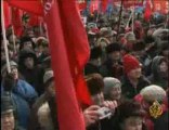 تظاهرات أنصار احزاب المعارضة في موسكو