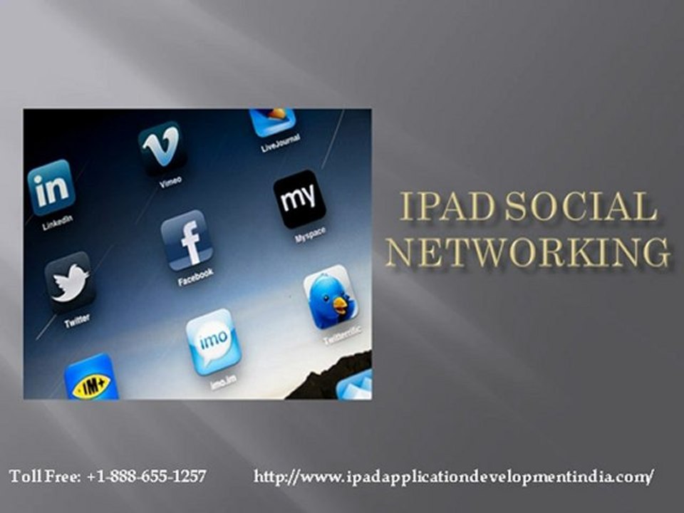 iPad Social Networking