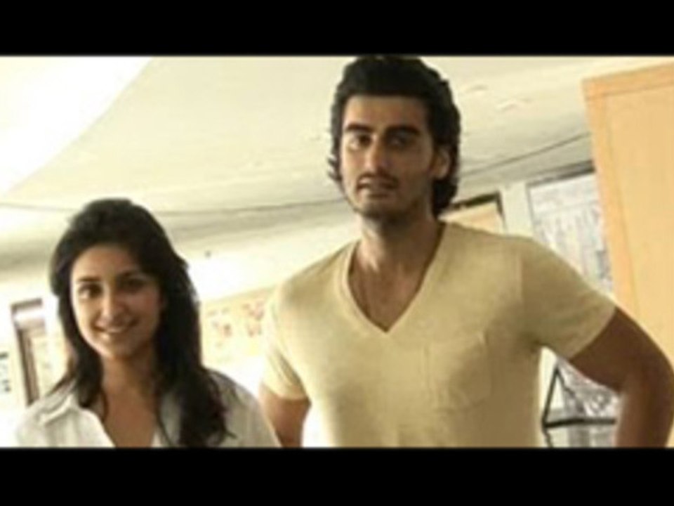 Parineeti Chopra, Arjun Kapoor @ Whistling Woods Filmcity
