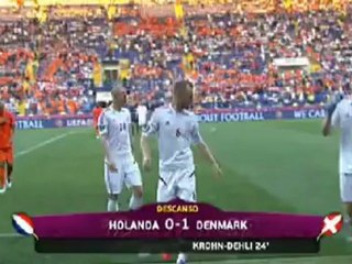 Holanda 0-1 Dinamarca
