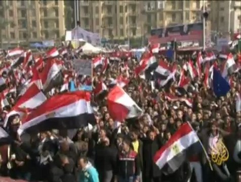 احياء الذكرى السنوية الأولى للثورة بمصر