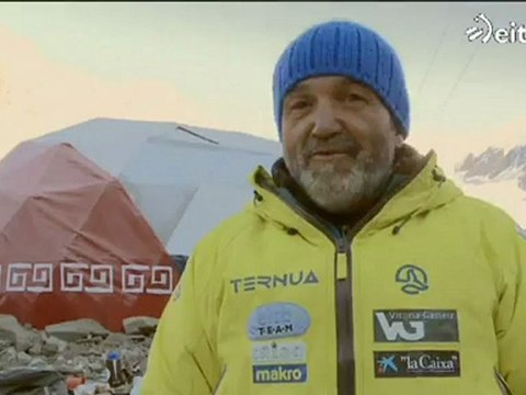El Conquistador del Aconcagua 2011- La decisión de Juanito Oiarzabal