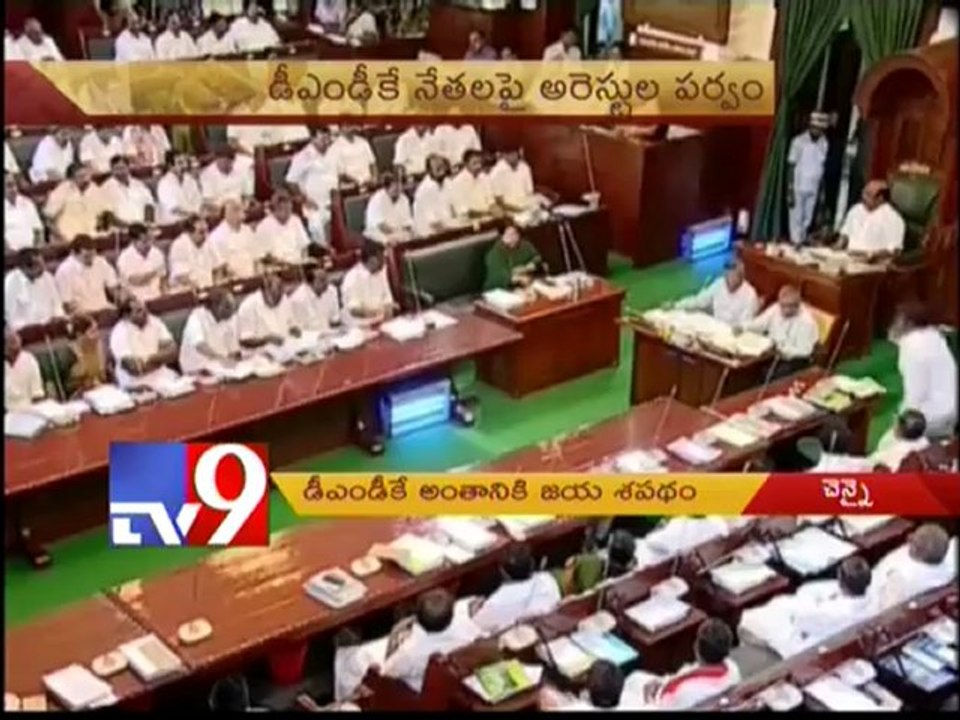 Jayalalitha arrests Vijayakanth party men