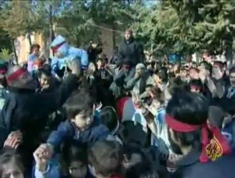 تظاهر مخيمات اللاجئين السوريين في تركيا