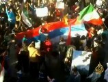 استمرار الاحتجاجات المطالبة بإسقاط النظام في سوريا