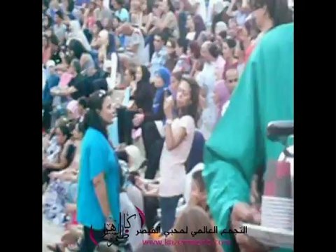 من اجواء مهرجان قرطاج 2012 قبل حفل القيصر كاظم الساهر