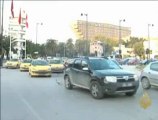 تظاهر في تونس تضامنا مع الشعب السوري