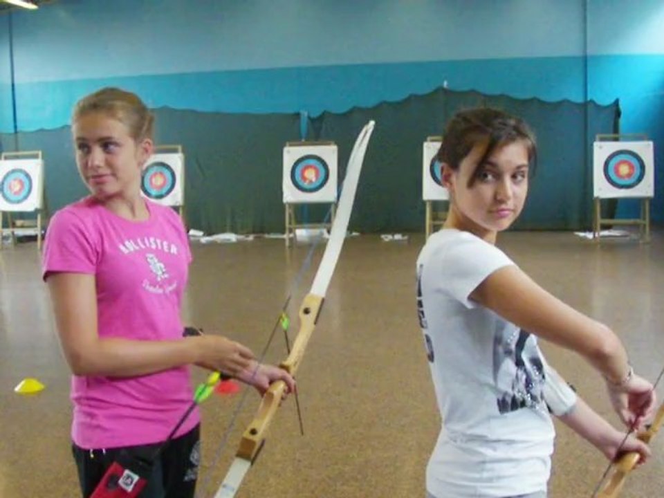 tir à l'arc le 20/07/2012 à sports vacances