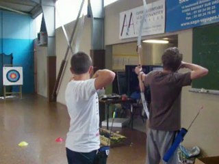 tir à l'arc à sports vacances le 20/07/2012