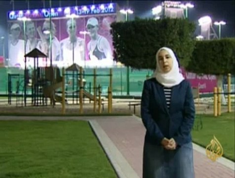 الدور الأول من بطولة قطر المفتوحة للتنس