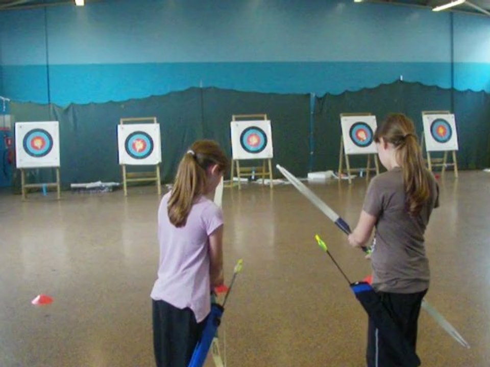 tir à l'arc à sports vacances le 20/07/2012
