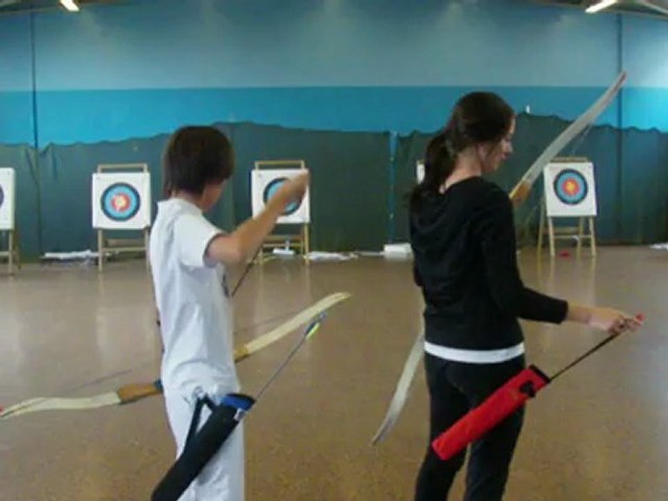 tir à l'arc à sports vacances le 20/07/2012