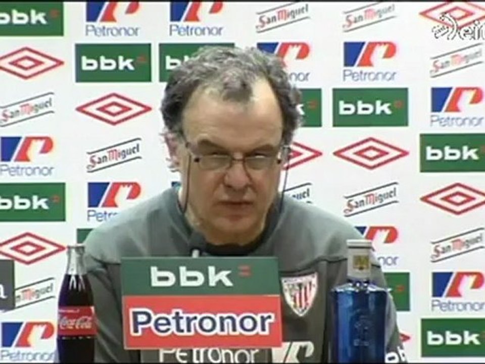 Bielsa: El Athletic - Valencia ' Ha sido un partido muy trabado'