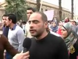 مسيرات طلابية بمناسبة يوم الطالب المصري