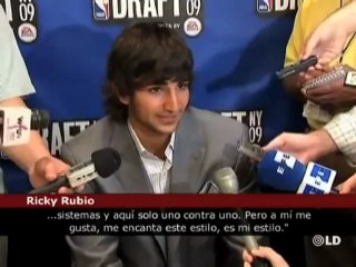 Ricky Rubio compara la NBA con la ACB