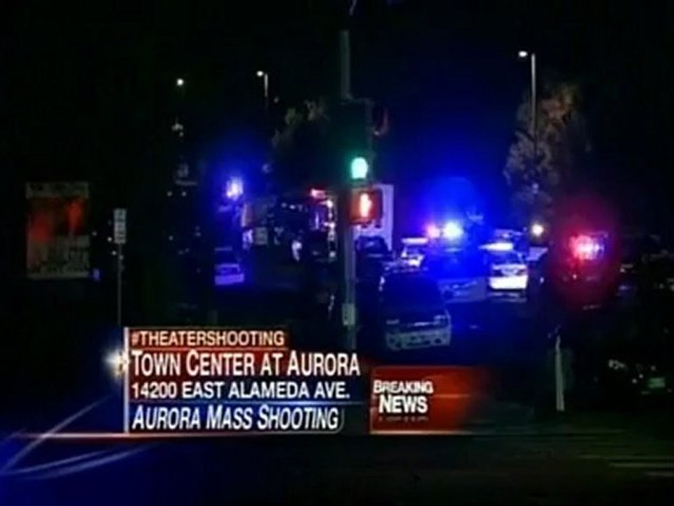 Witness and police speak about Batman movie shootings