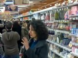 Il commissario di Cento Vetrine assalito al supermarket