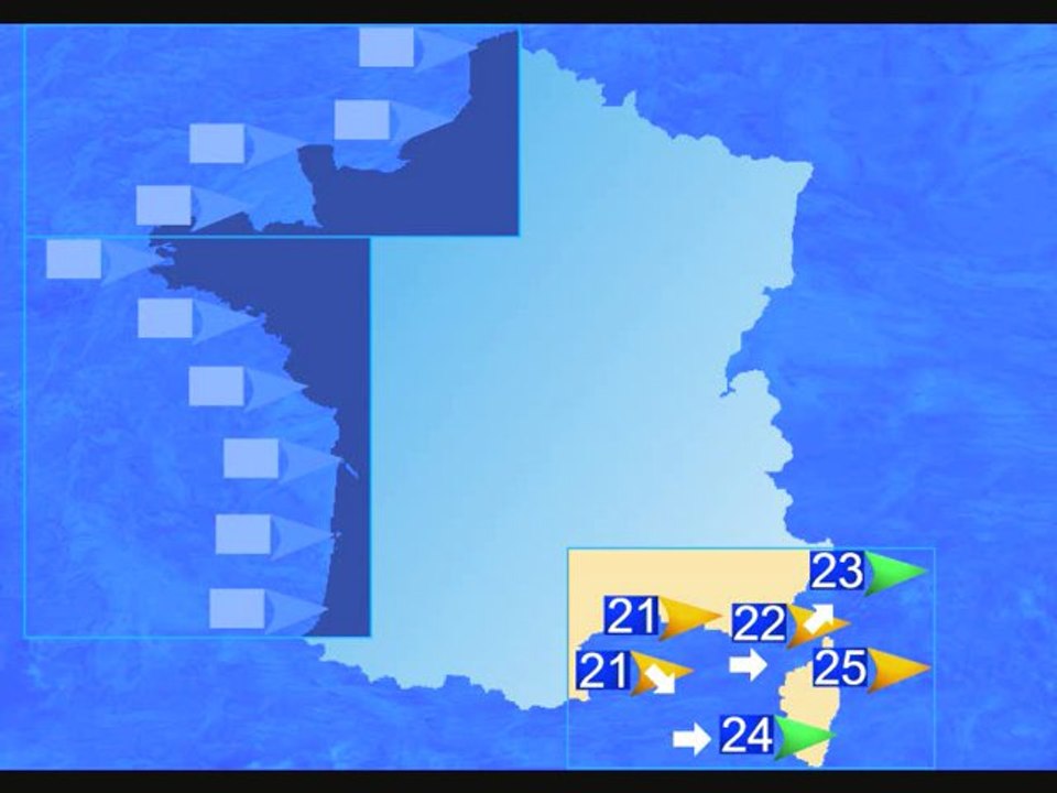 Météo des plages 21 juillet 2012