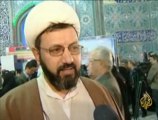 فرز الأصوات في الانتخابات التشريعية في إيران