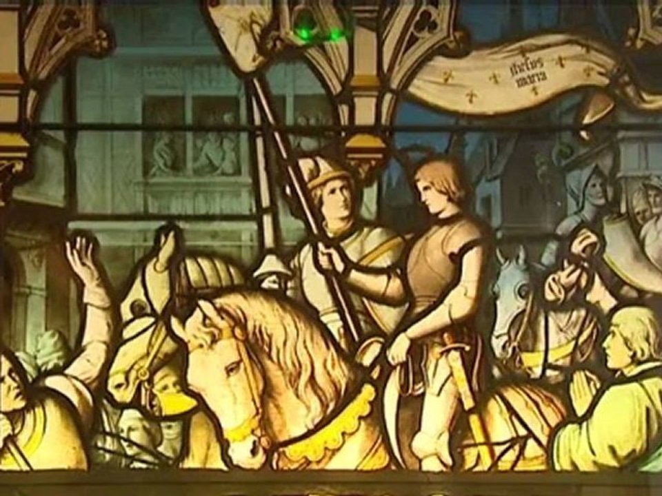 Rouen: tournage de la BBC à la tour Jeanne d'Arc